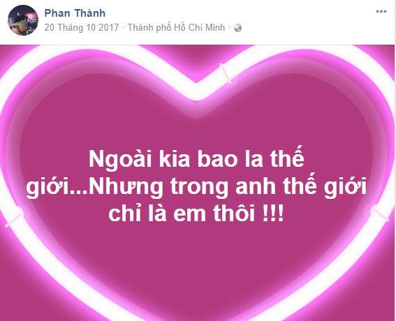 phan thành, tình cũ miu du, câu nói lãng mạn của phan thành