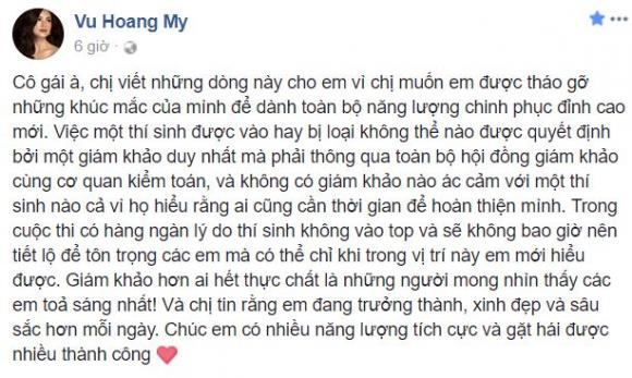 á hậu hoàng my, á hậu hoàng my làm giám khảo, hoàng my bị tố