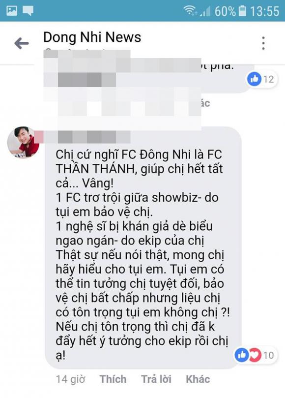 Đông Nhi, ca sĩ Đông Nhi, Đông Nhi và fan