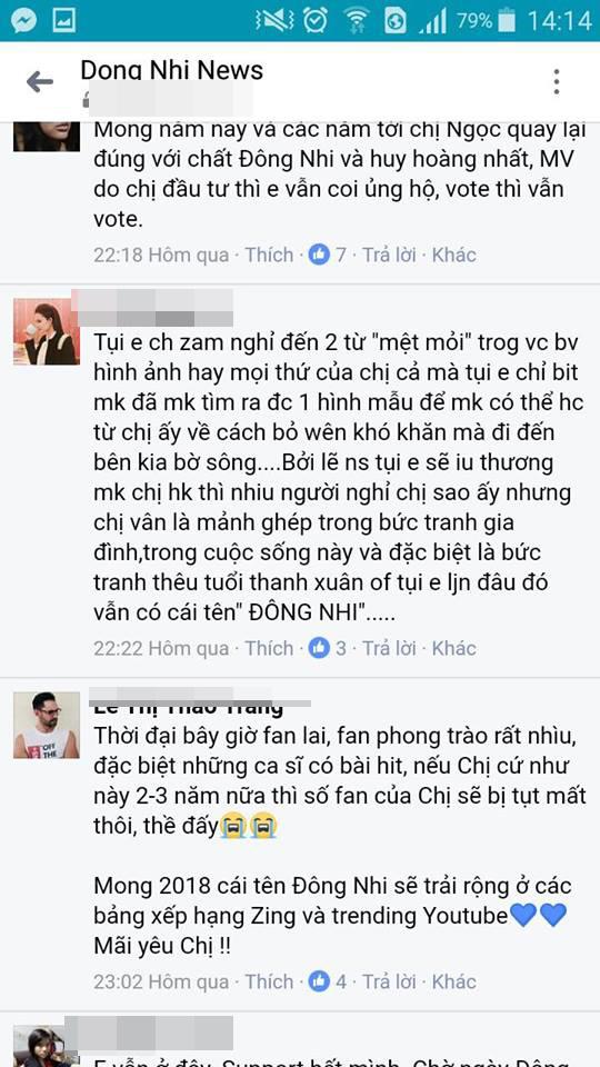 Đông Nhi, ca sĩ Đông Nhi, Đông Nhi và fan