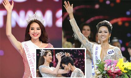 Hoa hậu Hoàn vũ Việt Nam 2017,tân Hoa hậu Hoàn vũ H'Hen Niê,Hoa hậu Phạm Hương