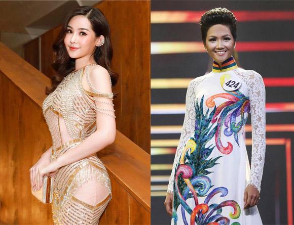 Hoa hậu Đại dương Ngân Anh, Hoa hậu Hoàn vũ Việt Nam, H'hen Niê