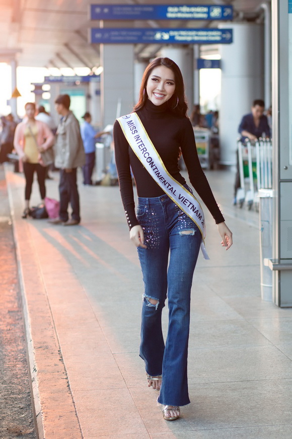 Người đẹp tường linh,tường linh lên đường thi hoa hậu,Miss Intercontinental 2017