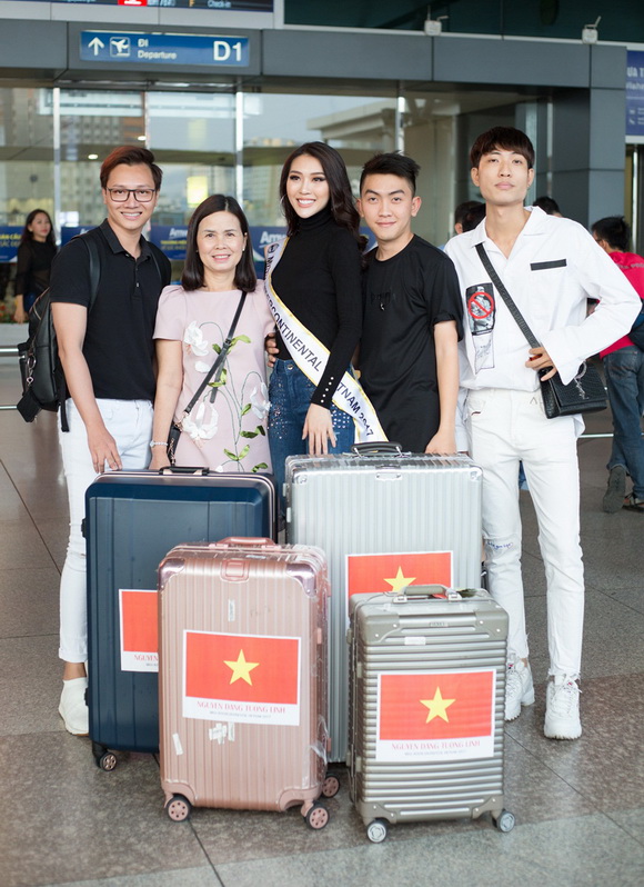 Người đẹp tường linh,tường linh lên đường thi hoa hậu,Miss Intercontinental 2017