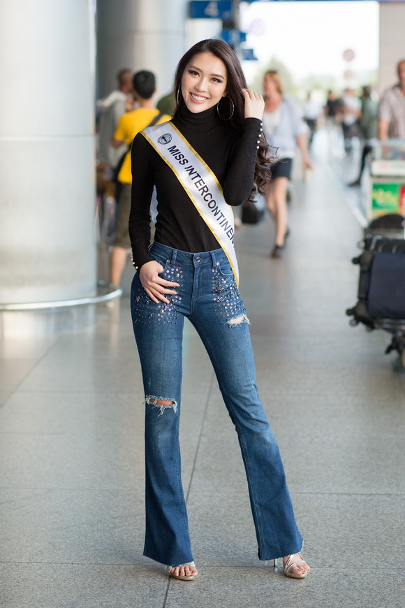 Người đẹp tường linh,tường linh lên đường thi hoa hậu,Miss Intercontinental 2017