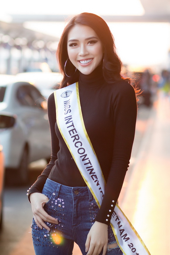 Người đẹp tường linh,tường linh lên đường thi hoa hậu,Miss Intercontinental 2017