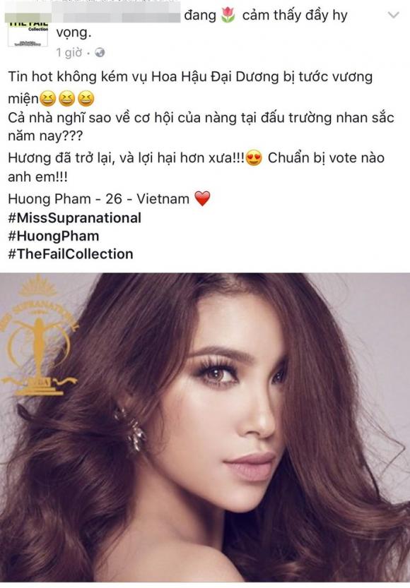 Phạm Hương, Phạm Hương Hoa hậu siêu quốc gia 2018, Hoa hậu siêu quốc gia 2018