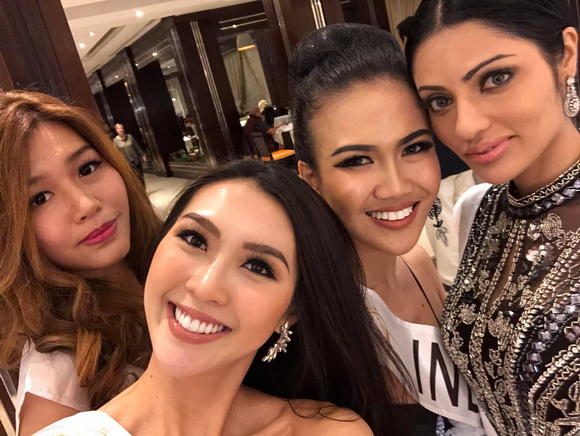Người đẹp tường linh,tường linh đi thi hoa hậu,Miss Intercontinental 2017