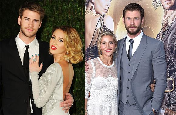 Miley Cyrus và Liam Hemsworth, nhà của  Chris Hemsworth, Miley Cyrus