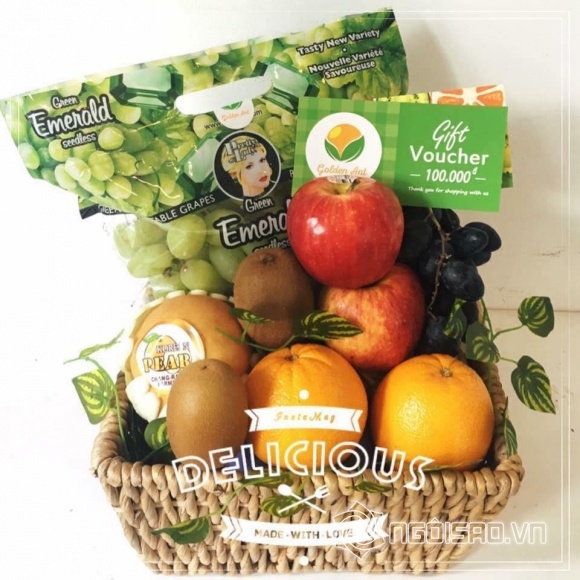 giỏ quà 0 Golden Ant, giỏ quà Tết, quà Tết