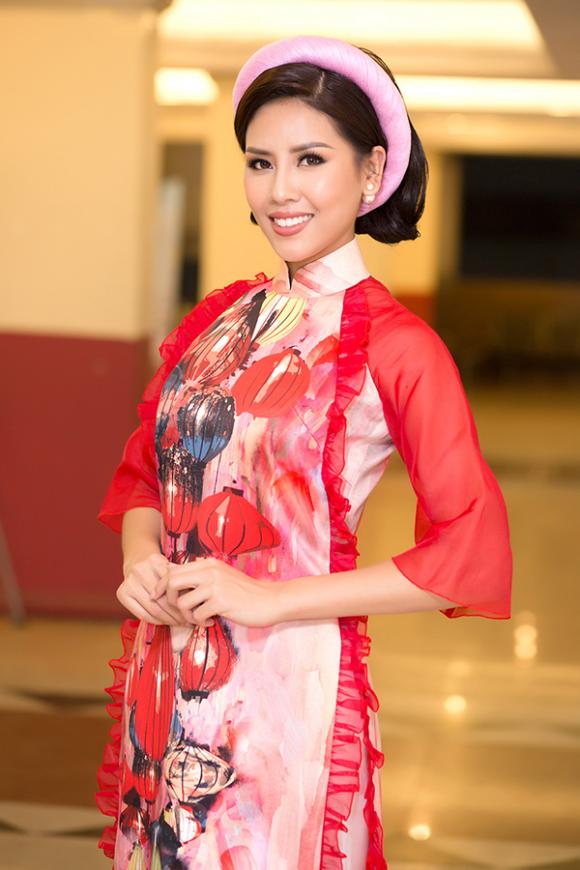 H'Hen Niê,H'Hen Niê diện áo dài,tân Hoa hậu Hoàn vũ 2017