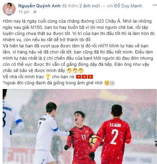 quang hải, duy mạnh, bạn gái quang hải