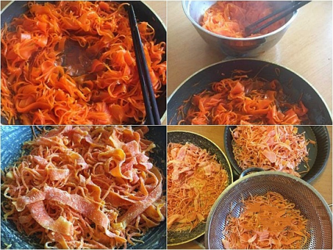 mứt tết, mứt cà rốt, món ngon ngày tết