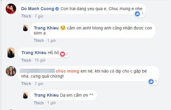 Trang Khiếu, người mẫu Trang Khiếu, Trang Khiếu sinh con