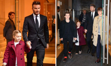 bé Harper, Harper sành điệu, David Beckham