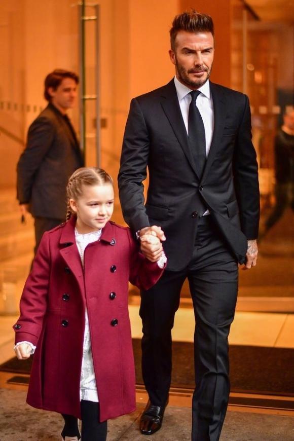 Harper Seven Beckham,con gái David Beckham,Tuần lễ thời trang New York