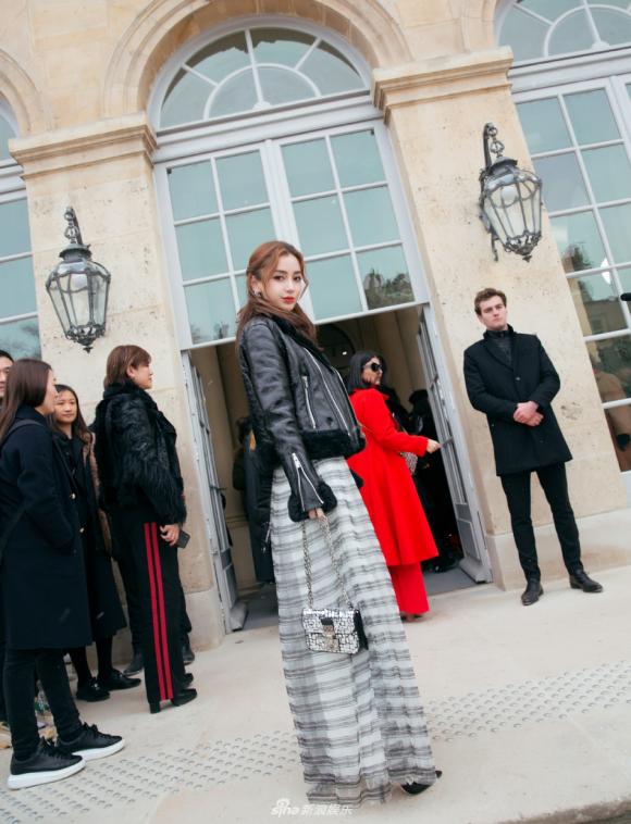 Diễn viên Angelababy, angelababy đọ sắc, show diễn của dior, tuần lễ thời trang paris 2018