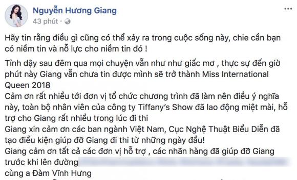 hương giang, hoa hậu hương giang, hoa hậu chuyển giới quốc tế