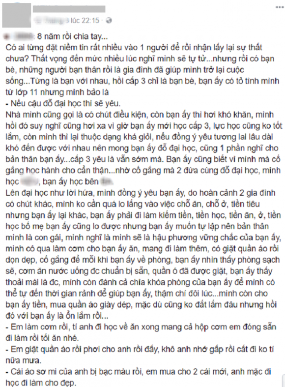 Trả lại cho người yêu đúng 200 triệu vay mượn lúc khó khăn, chàng trai phũ phàng dứt bỏ cuộc tình 8 năm thanh xuân - Ảnh 1. Tình yêu, Hạnh phúc, Tâm sự