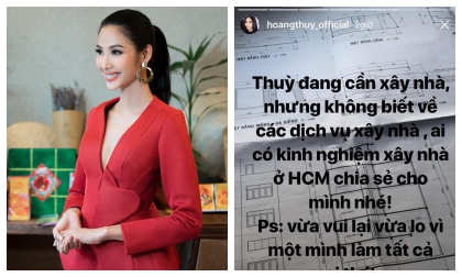 Hoàng Thùy, Á hậu Hoàn vũ, sao Việt