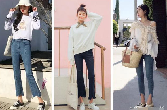 jeans, thời trang công sở, thời trang jeans xuân hè