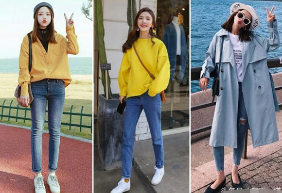 jeans, thời trang công sở, thời trang jeans xuân hè