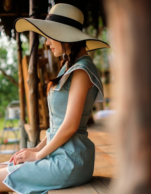 Diễn viên khánh hiền,gái một con khánh hiền,khánh hiền đẹp trong veo