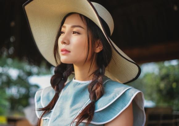 Diễn viên khánh hiền,gái một con khánh hiền,khánh hiền đẹp trong veo