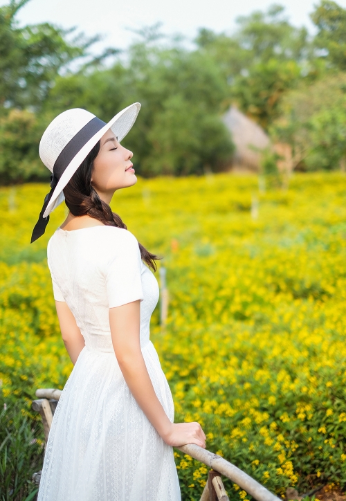 Diễn viên khánh hiền,gái một con khánh hiền,khánh hiền đẹp trong veo