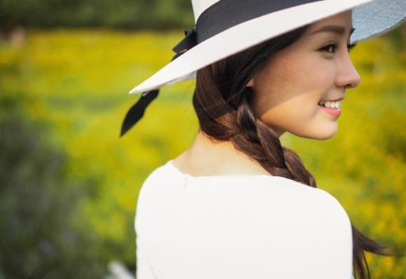 Diễn viên khánh hiền,gái một con khánh hiền,khánh hiền đẹp trong veo