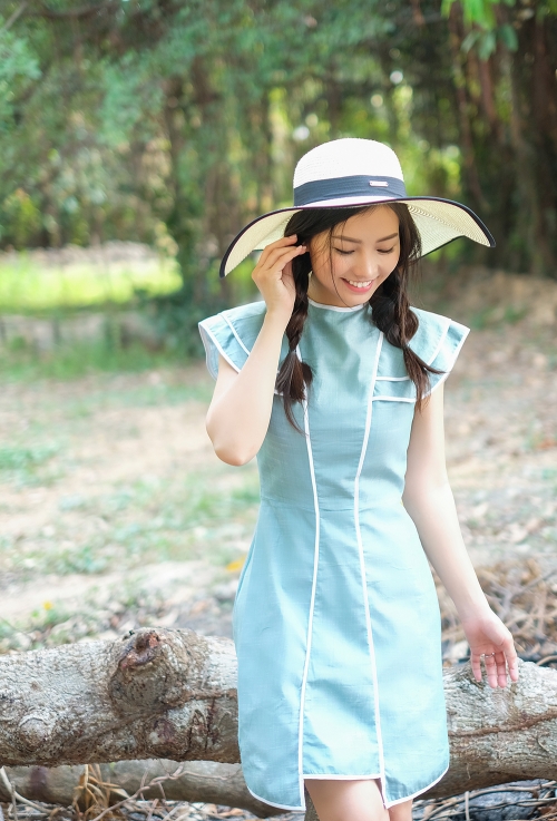 Diễn viên khánh hiền,gái một con khánh hiền,khánh hiền đẹp trong veo