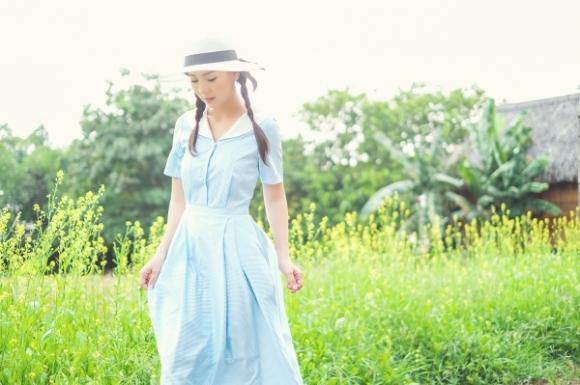 Diễn viên khánh hiền,gái một con khánh hiền,khánh hiền đẹp trong veo