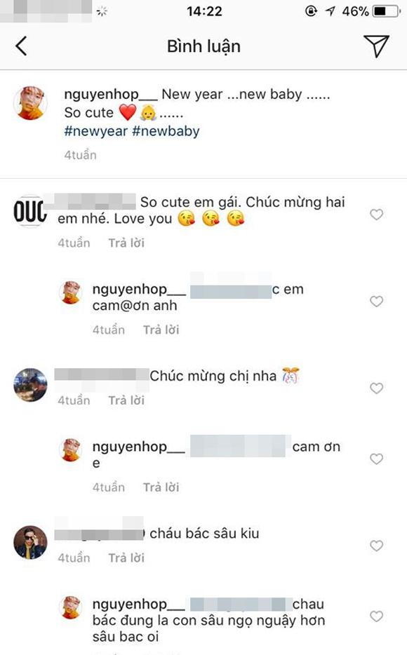 Nguyễn Hợp Next top, Nguyễn Hợp sinh con, người mẫu Nguyễn Hợp