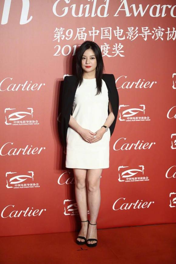 diễn viên Triệu Vy, triệu vy tròn trịa, triệu vy lộ dấu vết tuổi tác, China Film Director's Guild Awards