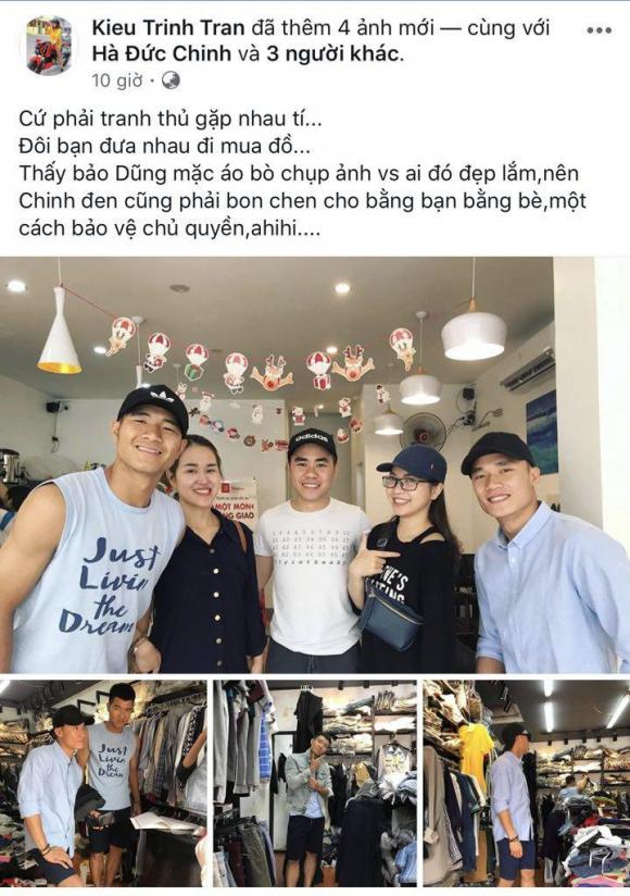 Bảo Anh,thủ môn Bùi Tiến Dũng,sao Việt