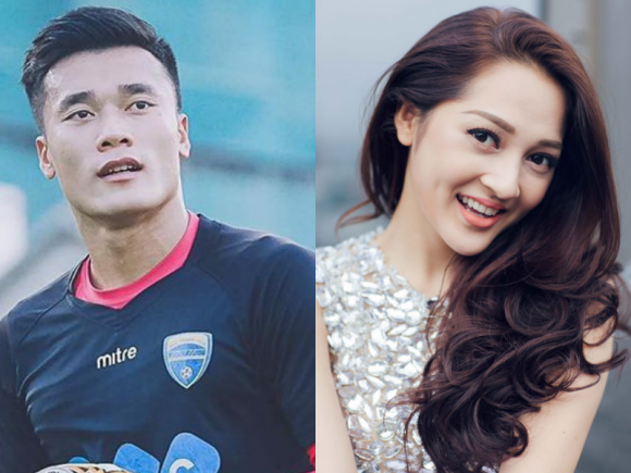 Bảo Anh,thủ môn Bùi Tiến Dũng,sao Việt