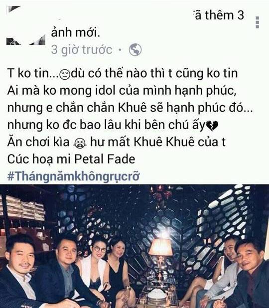 Lan Khuê, người yêu tin đồn Lan Khuê, sao Việt