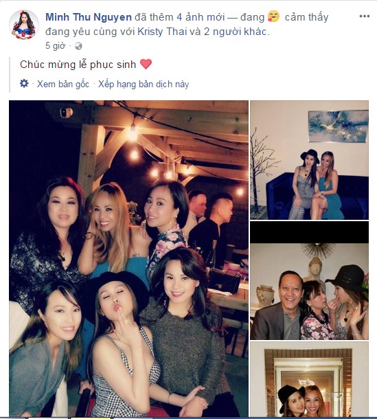 sao Việt, lễ phục sinh, Hồng Nhung