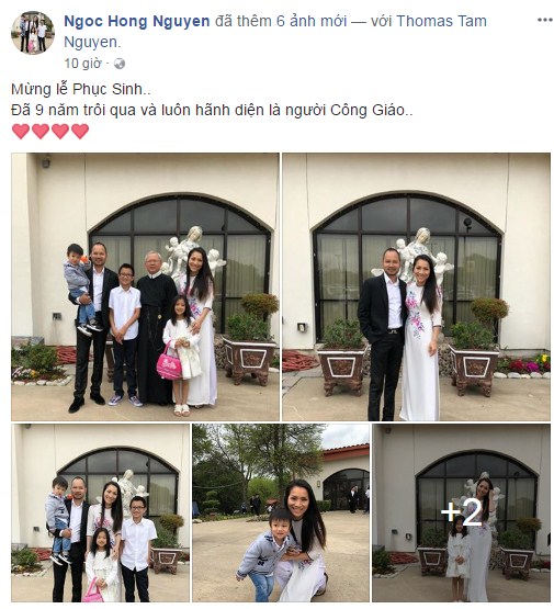 sao Việt, lễ phục sinh, Hồng Nhung