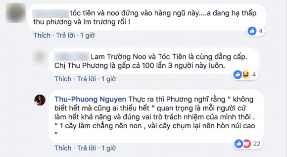 Noo Phước Thịnh, Tóc Tiên, Thu Phương