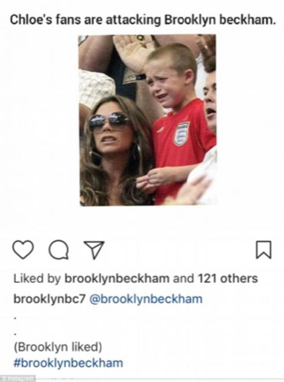 brooklyn và chloe moretz,Brooklyn Beckham chia tay,con trai David Beckham