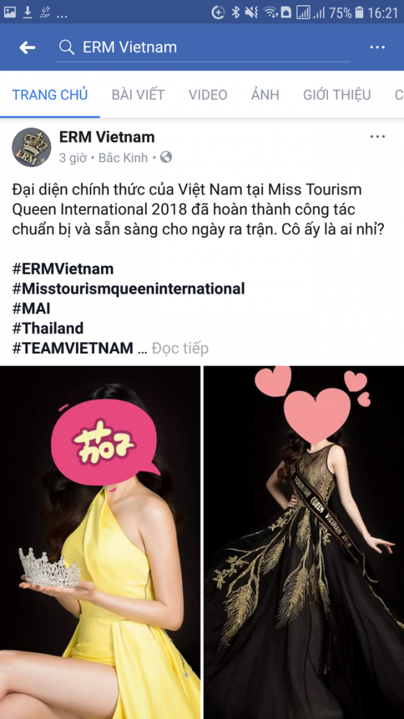 Nam Em, Nữ hoàng Du lịch quốc tế 2018, sao Việt