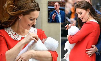 Kate Middleton,công chúa Charlotte, hoàng tử george, Hoàng gia Anh