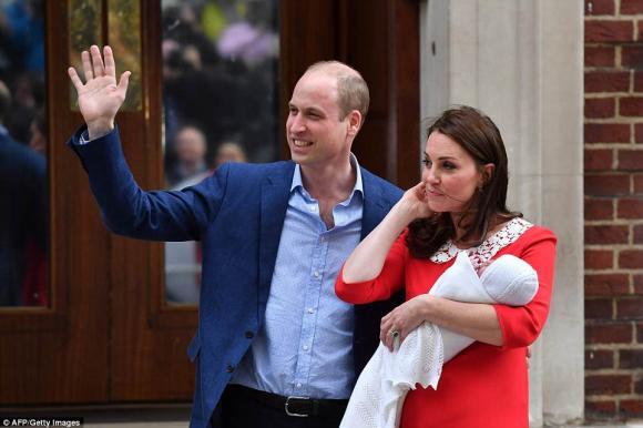 công nương Kate Middleton,tiểu hoàng tử George,công chúa Charlotte