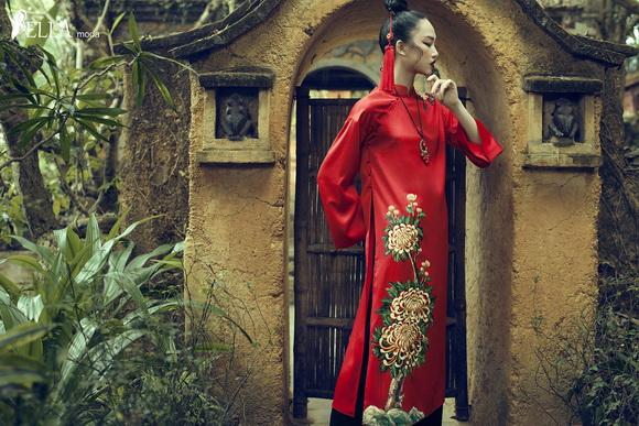 Bella Moda, Festival Huế vàng son, BST áo dài nét xưa