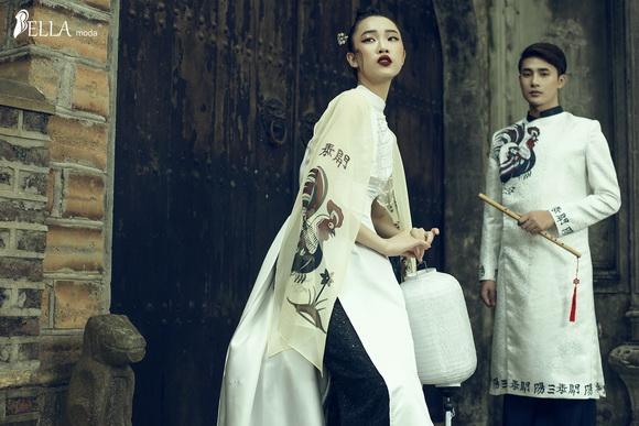 Bella Moda, Festival Huế vàng son, BST áo dài nét xưa