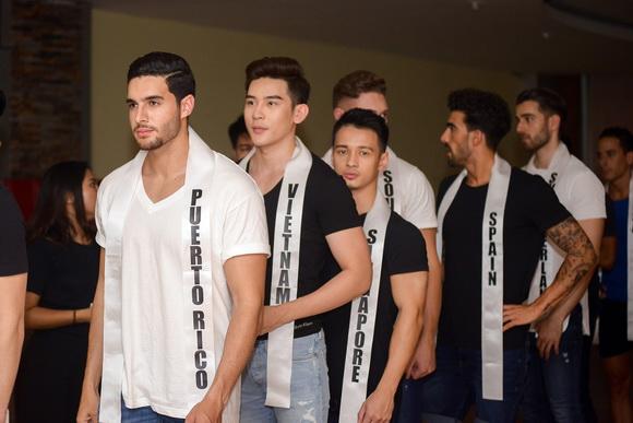 Siêu mẫu trần minh trung,trần minh trung dự thi  Mr International 2018,Mr International 2018