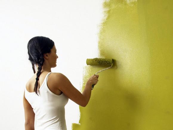 Những điều bạn nên biết trước khi sơn lại tường nhà, sơn tường, sơn lại tường nhà, làm sạch tường, làm sạch tường trước khi sơn