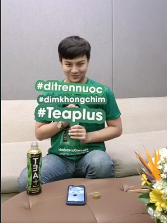 TEA+ ĐI TRÊN NƯỚC, sao việt