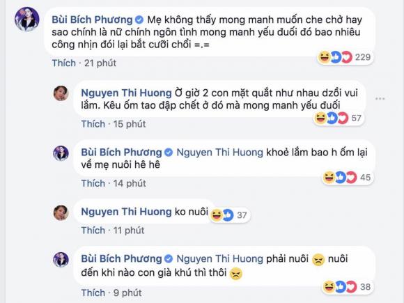 Bích Phương, mẹ của Bích Phương, sao Việt